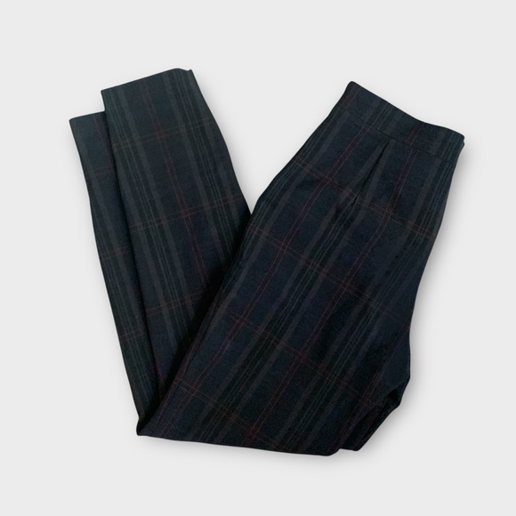 Zara Plaid Trouser Pants - Picture 4 of 5